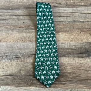 Lauren Ralph Lauren green tie pony